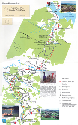 Karte Adalbert-Stifter-Weg